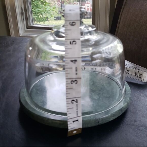 Glass & Marble Cheese Tray - Picture 7 of 7